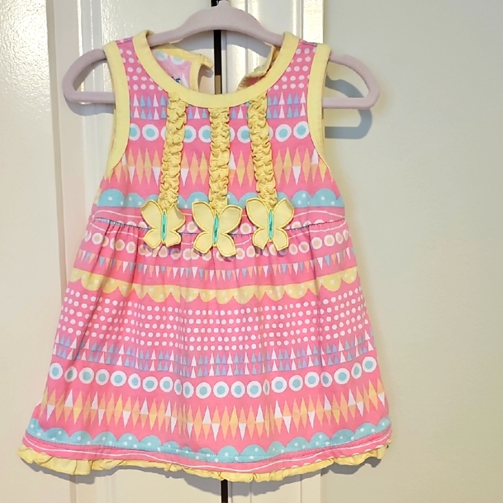 Kidgets 18m Butterfly Ruffle Dress